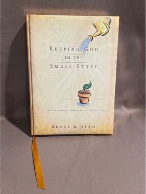 Keeping God in the Small Stuff Devotional Journal Bruce Bickel Stan Jantz